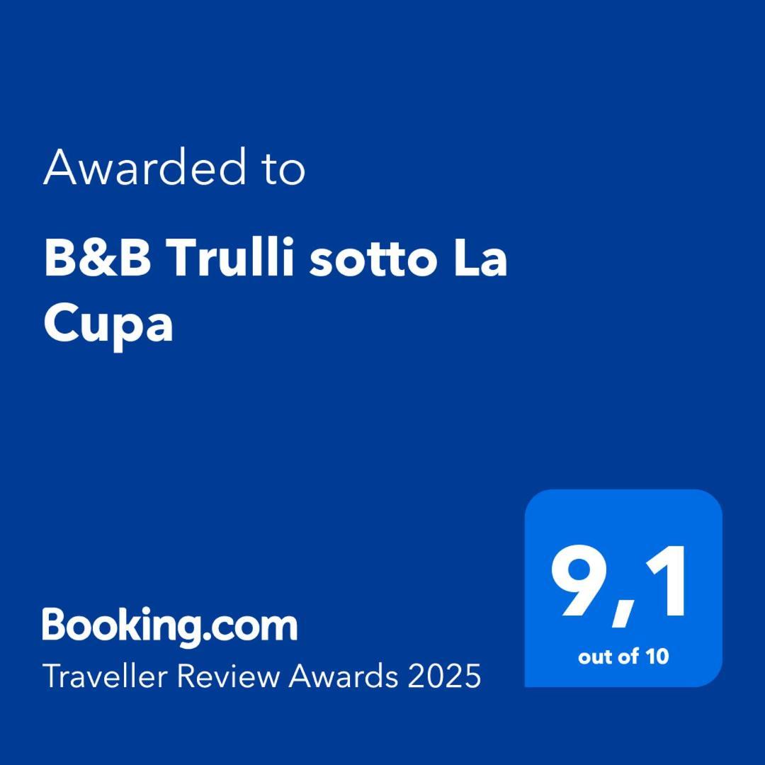 B&B Trulli Sotto La Cupa Martina Franca Exterior photo